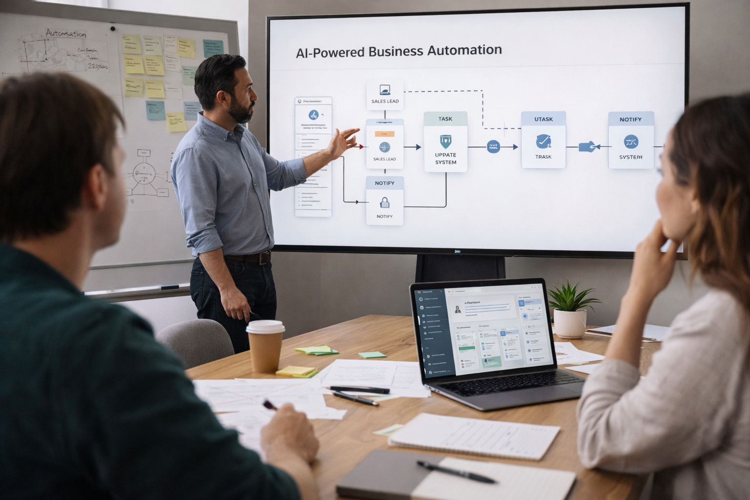 Experiencia de aprendizaje en ProVia sobre AI para negocios